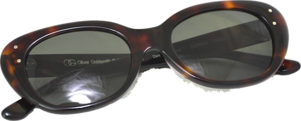 画像4: OIiver Goldsmith/オリバー ゴールドスミス【SOPHIA1958】Dark Tortoiseshell 51サイズ