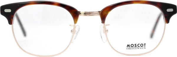 画像1: MOSCOT/モスコット【YUKEL】Burnt Tortoise/Gold 48サイズ