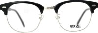 MOSCOT/モスコット【YUKEL】Black/Silver 48サイズ