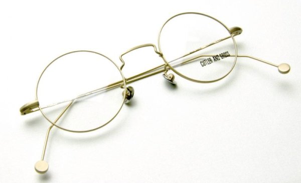 画像7: CUTLER AND GROSS/カトラーアンドグロス 【0408】Matte Gold サイズ