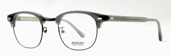 画像2: MOSCOT/モスコット【YUKEL】GREY/BLACK 48サイズ