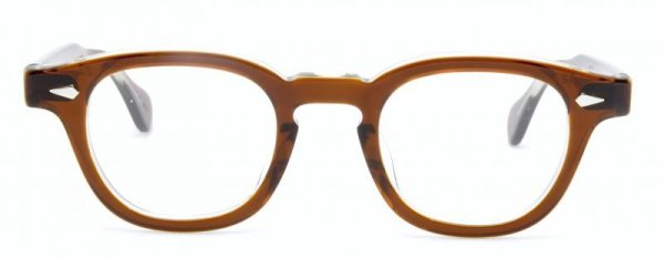 画像1: JULIUS TART OPTICAL/ジュリアス タート オプティカル【AR】Brown Crystal 42サイズ