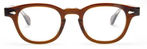 画像1: JULIUS TART OPTICAL/ジュリアス タート オプティカル【AR】Brown Crystal 44/22サイズ