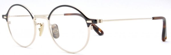 画像2: OG × Oliver Goldsmith/オージーバイ・オリバーゴールドスミス【Re.RETRO SIX 47】052 Light Gold/Brown 47サイズ