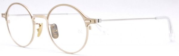 画像2: OG × Oliver Goldsmith/オージーバイ・オリバーゴールドスミス【Re.RETRO SIX 47】054　Light Gold 47サイズ