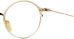 画像6: OG × Oliver Goldsmith/オージーバイ・オリバーゴールドスミス【Re.RETRO SIX 47】052 Light Gold/Brown 47サイズ