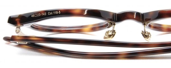 画像6: OG × Oliver Goldsmith/オージーバイ・オリバーゴールドスミス 【Re.LEEDS 46】 Havana 46サイズ