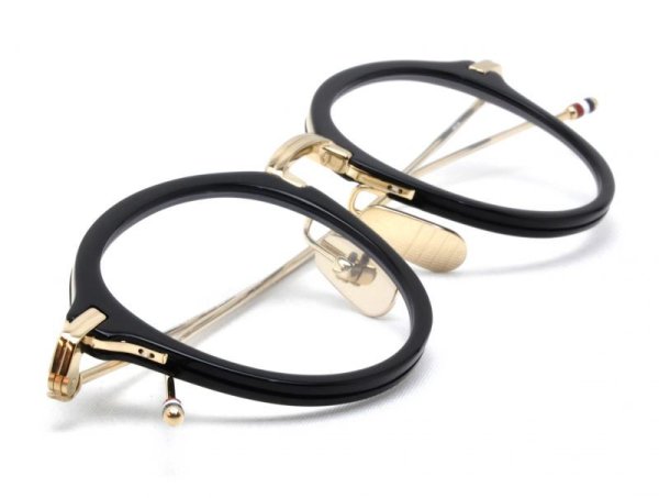 画像6: THOM BROWNE/トム  ブラウン【TBX-908】BLK-GLD 46サイズ