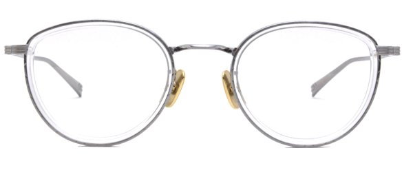 画像1: OG × Oliver Goldsmith/オージーバイ・オリバーゴールドスミス【Actress 48-2】020-4　Silver/Clear　48サイズ