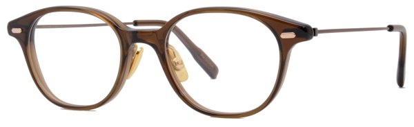 画像2: OG × Oliver Goldsmith/オージーバイ・オリバーゴールドスミス【Re:DONA】115　Clear　Brown 48サイズ