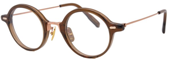 画像2: OG × Oliver Goldsmith/オージーバイ・オリバーゴールドスミス 【Innovator】115 Clear Brown 45サイズ