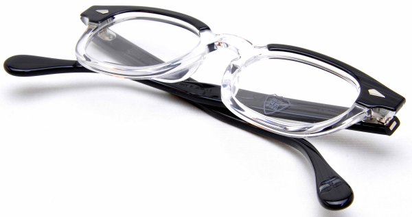 画像7: JULIUS TART OPTICAL/ジュリアス タート オプティカル【AR】Black Wood/Clear 46/24サイズ