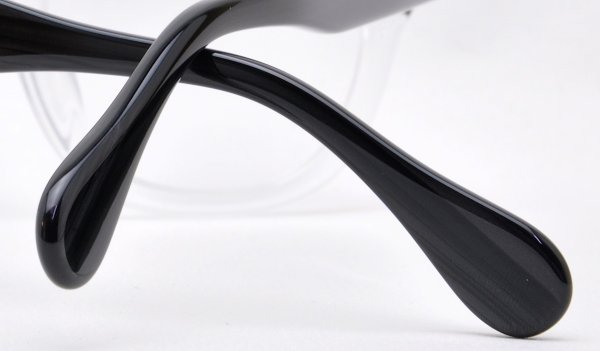 画像6: JULIUS TART OPTICAL/ジュリアス タート オプティカル【AR】Black Wood/Clear 46/24サイズ