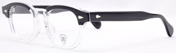 画像2: JULIUS TART OPTICAL/ジュリアス タート オプティカル【AR】Black Wood/Clear 44/24サイズ