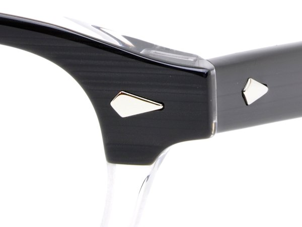 画像4: JULIUS TART OPTICAL/ジュリアス タート オプティカル【AR】Black Wood/Clear 46/24サイズ