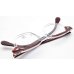 画像5: JULIUS TART OPTICAL/ジュリアス タート オプティカル【AR】Red Wood/Clear 46/24サイズ (5)