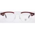 JULIUS TART OPTICAL/ジュリアス タート オプティカル【AR】Red Wood/Clear 46/22サイズ