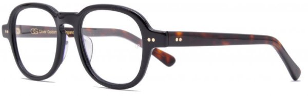 画像2: Oliver Goldsmith/オリバー ゴールドスミス【ROBYN】Black Tortoiseshell 47サイズ