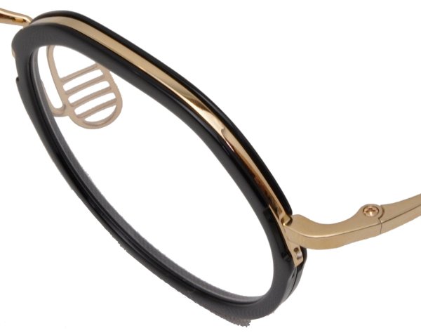 画像5: THOM BROWNE/トム  ブラウン【TBX-911】BLK-GLD 45サイズ