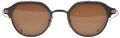 THOM BROWNE/トム  ブラウン【TBS-812】 BLK-GLD 46サイズ