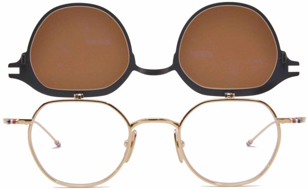 画像6: THOM BROWNE/トム  ブラウン【TBS-812】 BLK-GLD 46サイズ