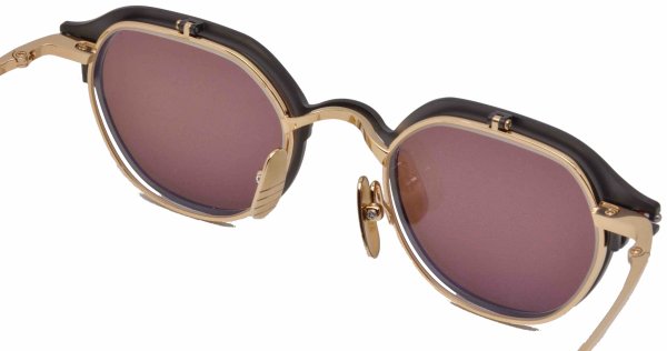 画像4: THOM BROWNE/トム  ブラウン【TBS-812】 BLK-GLD 46サイズ