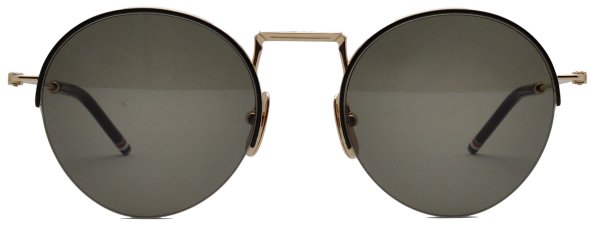 画像1: THOM BROWNE/トム  ブラウン【TBS-118】 GLD-BLK 51サイズ