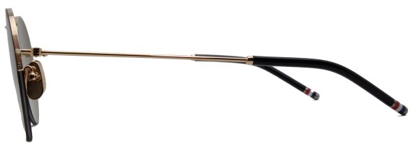 画像3: THOM BROWNE/トム  ブラウン【TBS-118】 GLD-BLK 51サイズ