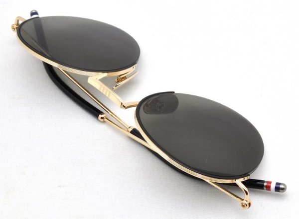 画像7: THOM BROWNE/トム  ブラウン【TBS-118】 GLD-BLK 51サイズ