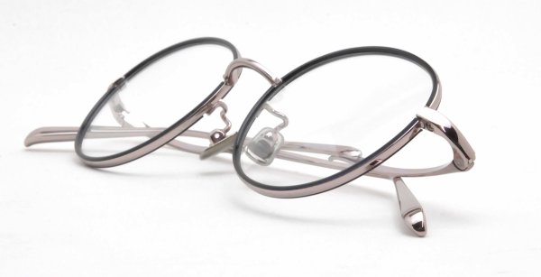 画像4: One/Three Compound Frame/ワンスリーコンパウンドフレーム【cfa-06】21b Navy/Pink Gold 47サイズ