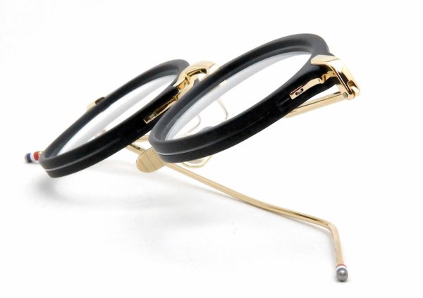 画像4: THOM BROWNE/トム  ブラウン【TBX-011B】MatteBlack/Whitegold 49サイズ