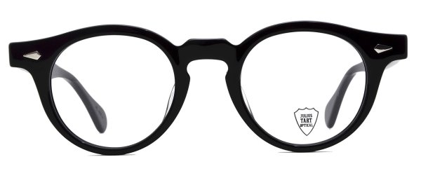 画像1: JULIUS TART OPTICAL/ジュリアス タート オプティカル【HAROLD】Black 45サイズ