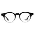 JULIUS TART OPTICAL/ジュリアス タート オプティカル【HAROLD】Black clear Fade 43サイズ