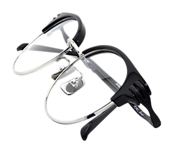 画像5: One/Three Compound Frame/ワンスリーコンパウンドフレーム【cfs-01】00S Black/Silver/Black semi-matte 48サイズ