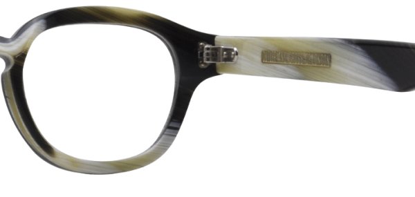 画像4: CUTLER AND GROSS/カトラーアンドグロス 【1290】05 BLACK ON GREY HORN 46サイズ