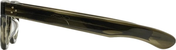 画像3: JULIUS TART OPTICAL/ジュリアス タート オプティカル【FDR】Olive Green Sasa 46/24サイズ