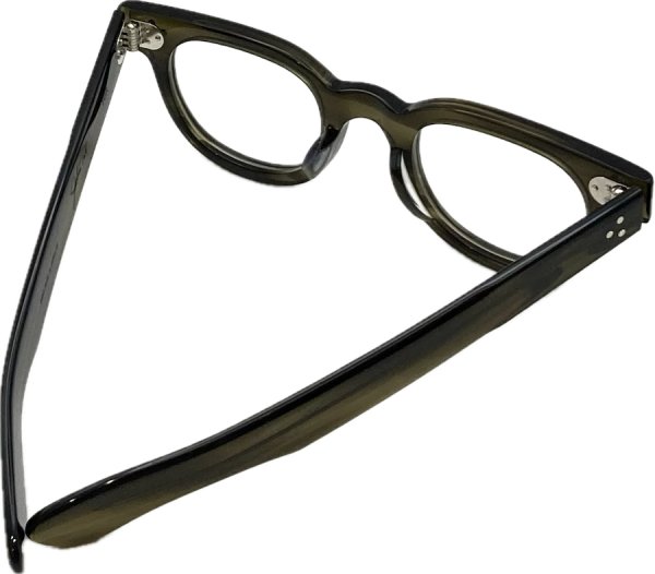 画像5: JULIUS TART OPTICAL/ジュリアス タート オプティカル【FDR】Olive Green Sasa 46/24サイズ