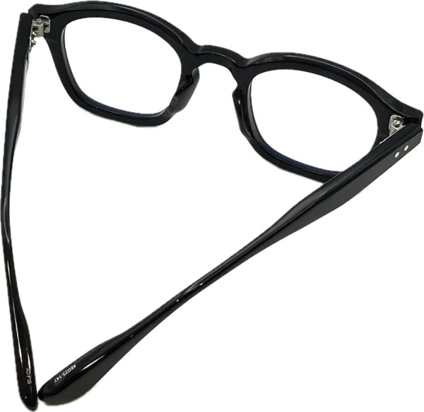 画像6: LUNETTERIE GENERALE/ルネッテリー ジェネラル【COGNAC】BLACK/PALLADIUM 48サイズ