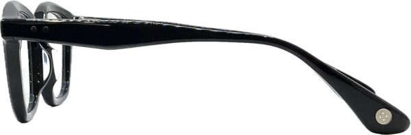 画像3: LUNETTERIE GENERALE/ルネッテリー ジェネラル【COGNAC】BLACK/PALLADIUM 48サイズ