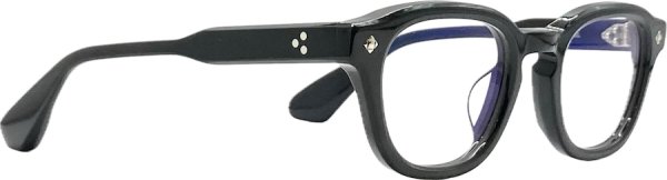 画像4: LUNETTERIE GENERAE/ルネッテリー ジェネラル【APERO AU SOLEIL】BLACK/PALLADIUM 49サイズ