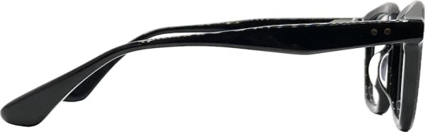 画像5: LUNETTERIE GENERALE/ルネッテリー ジェネラル【COGNAC】BLACK/PALLADIUM 48サイズ