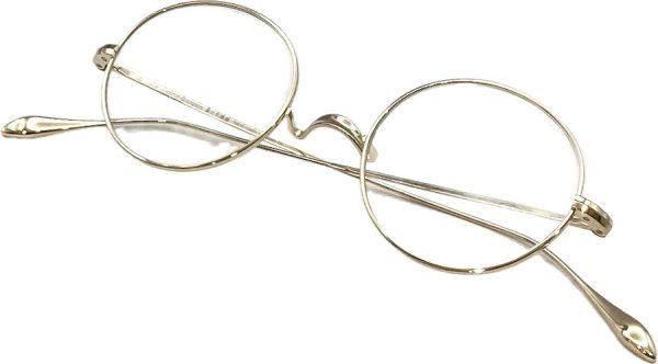 画像7: 蒲池眼鏡舗 限定モデル Oliver Goldsmith/オリバー ゴールドスミス【Oliver Oban】Gold 46サイズ