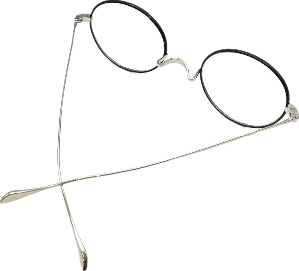 画像6: 蒲池眼鏡舗 限定モデル Oliver Goldsmith/オリバー ゴールドスミス【Oliver Oban】Silver BK 46サイズ