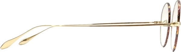 画像5: 蒲池眼鏡舗 限定モデル Oliver Goldsmith/オリバー ゴールドスミス【Oliver Oban】Gold MMS 46サイズ