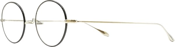 画像2: 蒲池眼鏡舗 限定モデル Oliver Goldsmith/オリバー ゴールドスミス【Oliver Oban】Silver BK 46サイズ