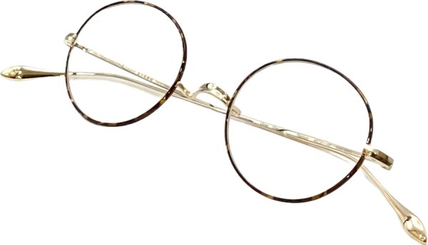 画像7: 蒲池眼鏡舗 限定モデル Oliver Goldsmith/オリバー ゴールドスミス【Oliver Oban】Gold MMS 46サイズ