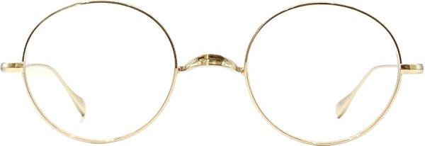 画像1: 蒲池眼鏡舗 限定モデル Oliver Goldsmith/オリバー ゴールドスミス【Oliver Oban】Gold 46サイズ