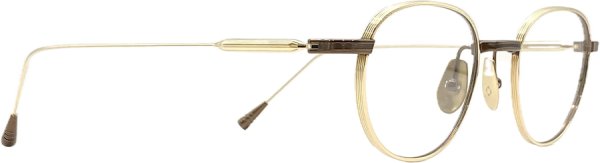 画像4: LUNETTERIE GENERALE/ルネッテリー ジェネラル【NO TIME TO DIE】16K GOLD &BRONZE 49サイズ