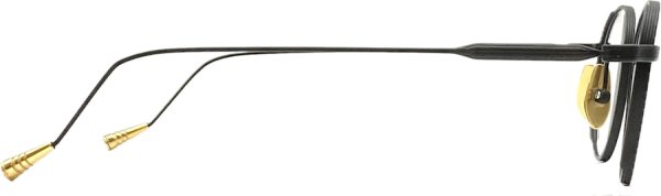 画像5: LUNETTERIE GENERALE/ルネッテリー ジェネラル【NO TIME TO DIE】BLACK & 16K GOLD 49サイズ