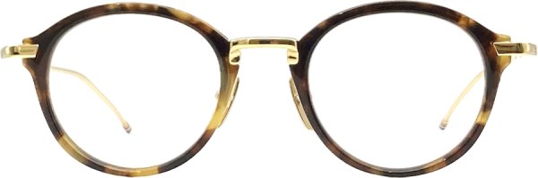 画像1: THOM BROWNE/トム  ブラウン【UEO011A】215 Honey Tortoise/Gold 46サイズ
